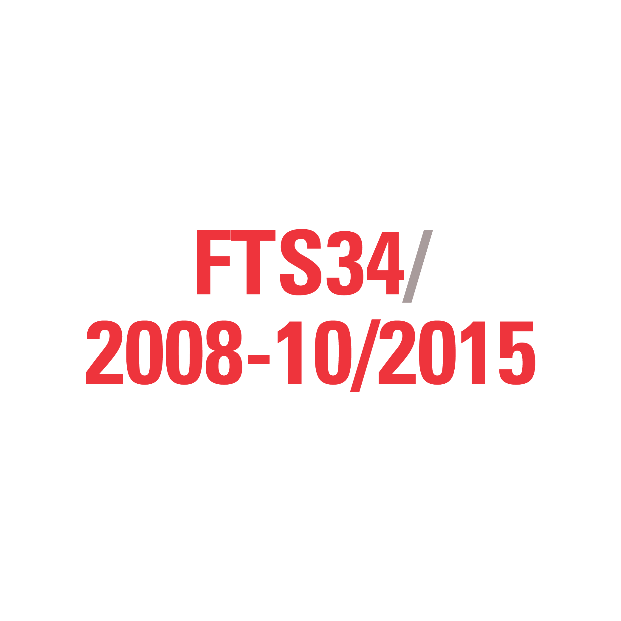 FTS34 139-260 11/2015-2025